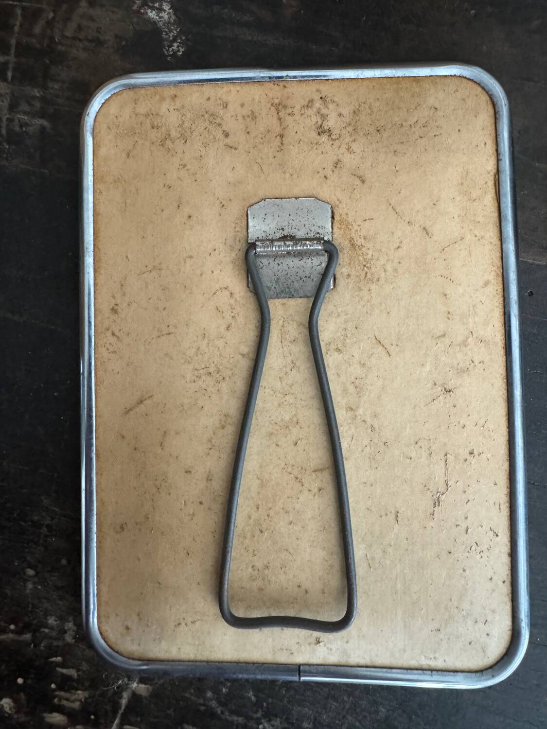 Barber mirror 18x13cm