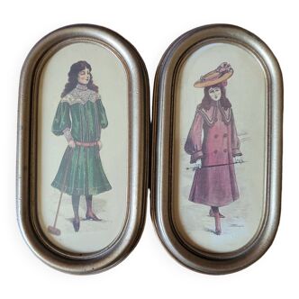 Vintage fashion frame