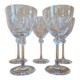 Daum France - Série de 5 verres à vin en cristal modèle Boléro - 15,7cm