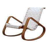 Vintage DONDOLO rocking chair Crassevig 1970s