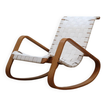 Rocking-chair vintage DONDOLO Crassevig années 1970