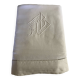 Old sheet - AB monogram