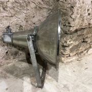 Industrial suspension in polished aluminium 1950s/60s