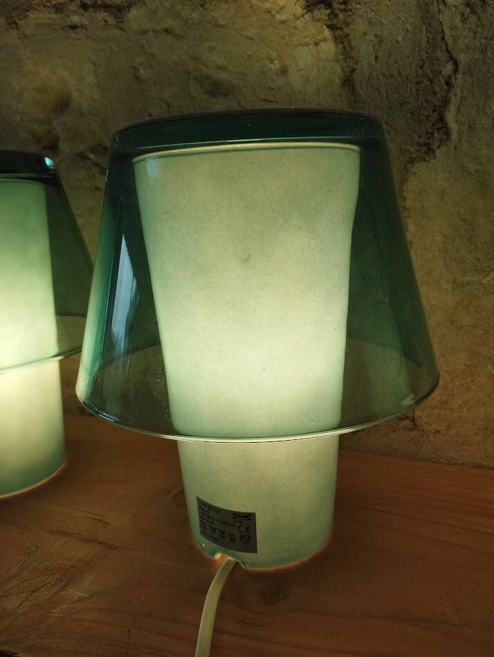 Ikea gavik lamp – blue –