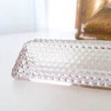 Lot of 6 bubbled glass knife holders