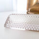 Lot of 6 bubbled glass knife holders