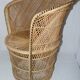 Rattan armchair