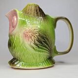 Sarreguemines owl slip pitcher