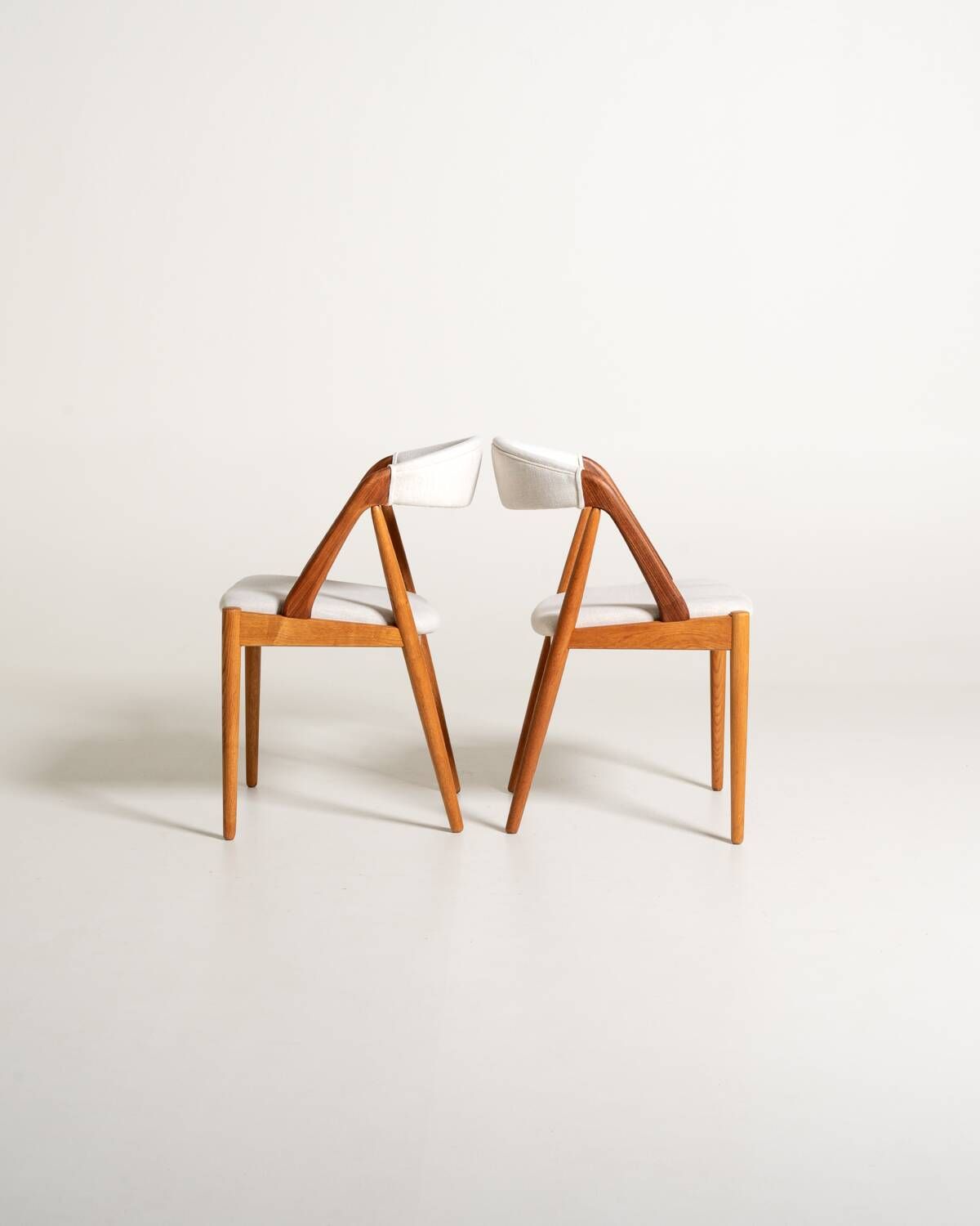Set of Four Kai Kristiansen "Pige" Chairs, 1960s