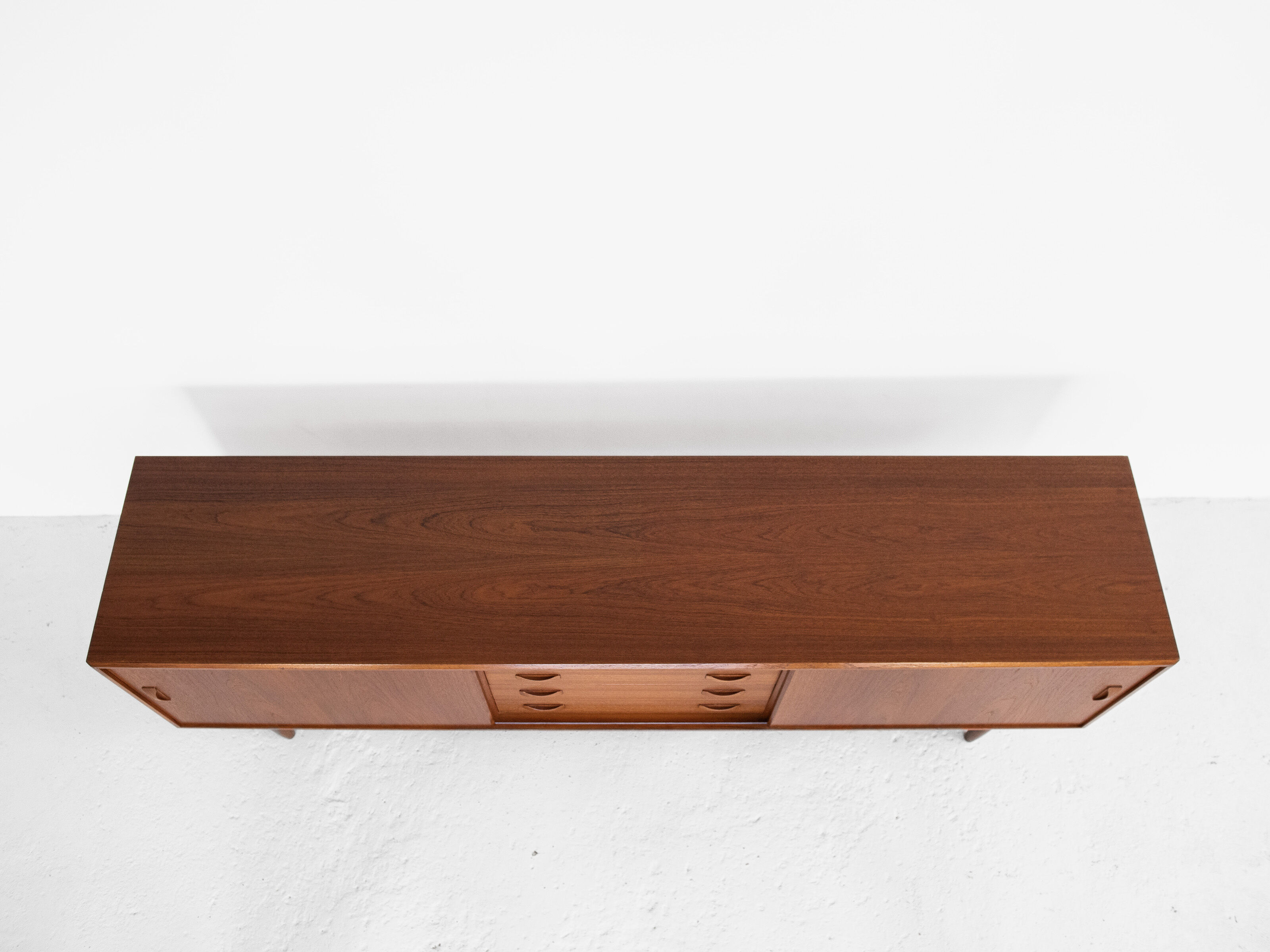 Midcentury Danish sideboard in teak by Clausen & Søn 1960s