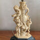 Lamp foot decorations cherubs in Santini resin