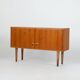 Danish Teak Kommode Sideboard E. Boisen Vintage 70er Design