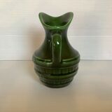 Green pitcher from the Sainte Marguerites desvres cellars