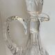 Carafe en cristal taillé