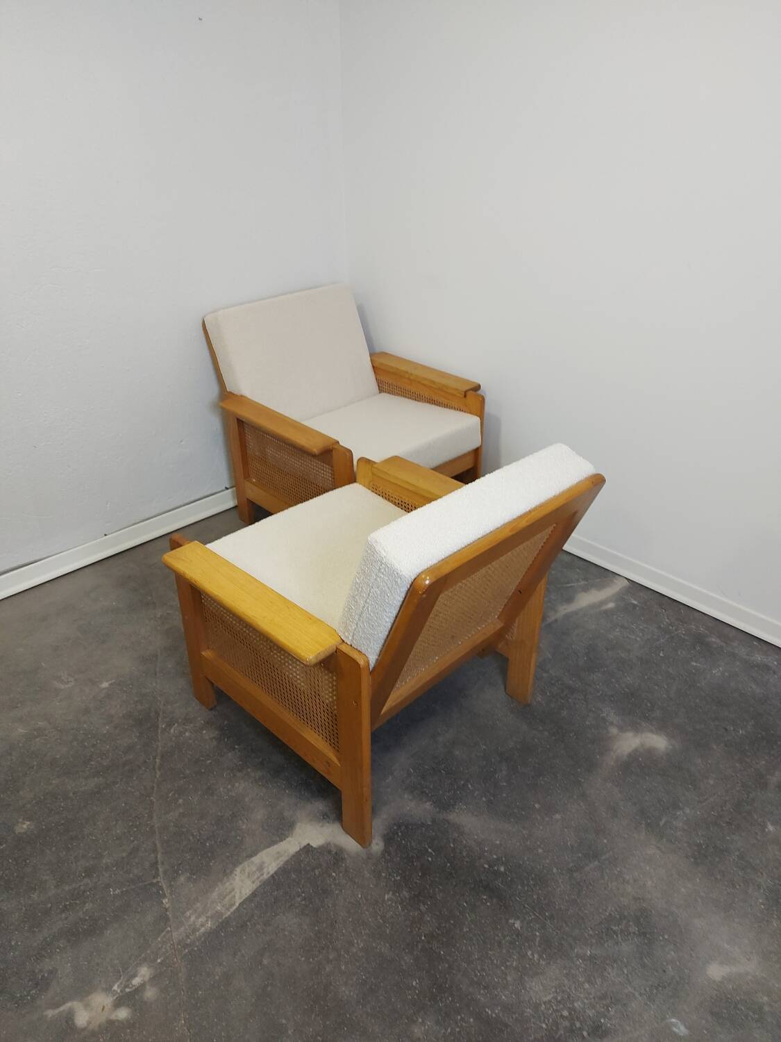 Paire de fauteuils/chaise longue des années 1970