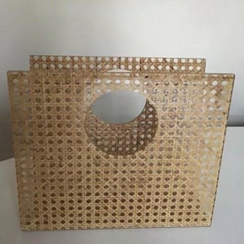Magazine holder in plexiglas and canning 70s