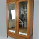 Art Nouveau wardrobe by Mathieu Gallerey in mahogany, model with Clematis, circa 1920