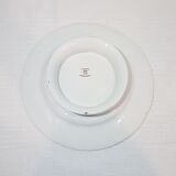Dish in Earthenware of Creil and Montereau model Marine, iron earth, compotier