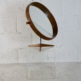 Mirror by Uno and Osten Kristiansson edition Luxus Sweden circa 1960 49x52cm