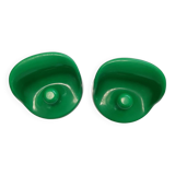 2 green Olaf von Bohr coat hooks for Kartell