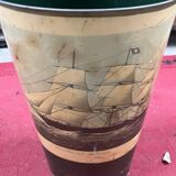 Old office wastebasket