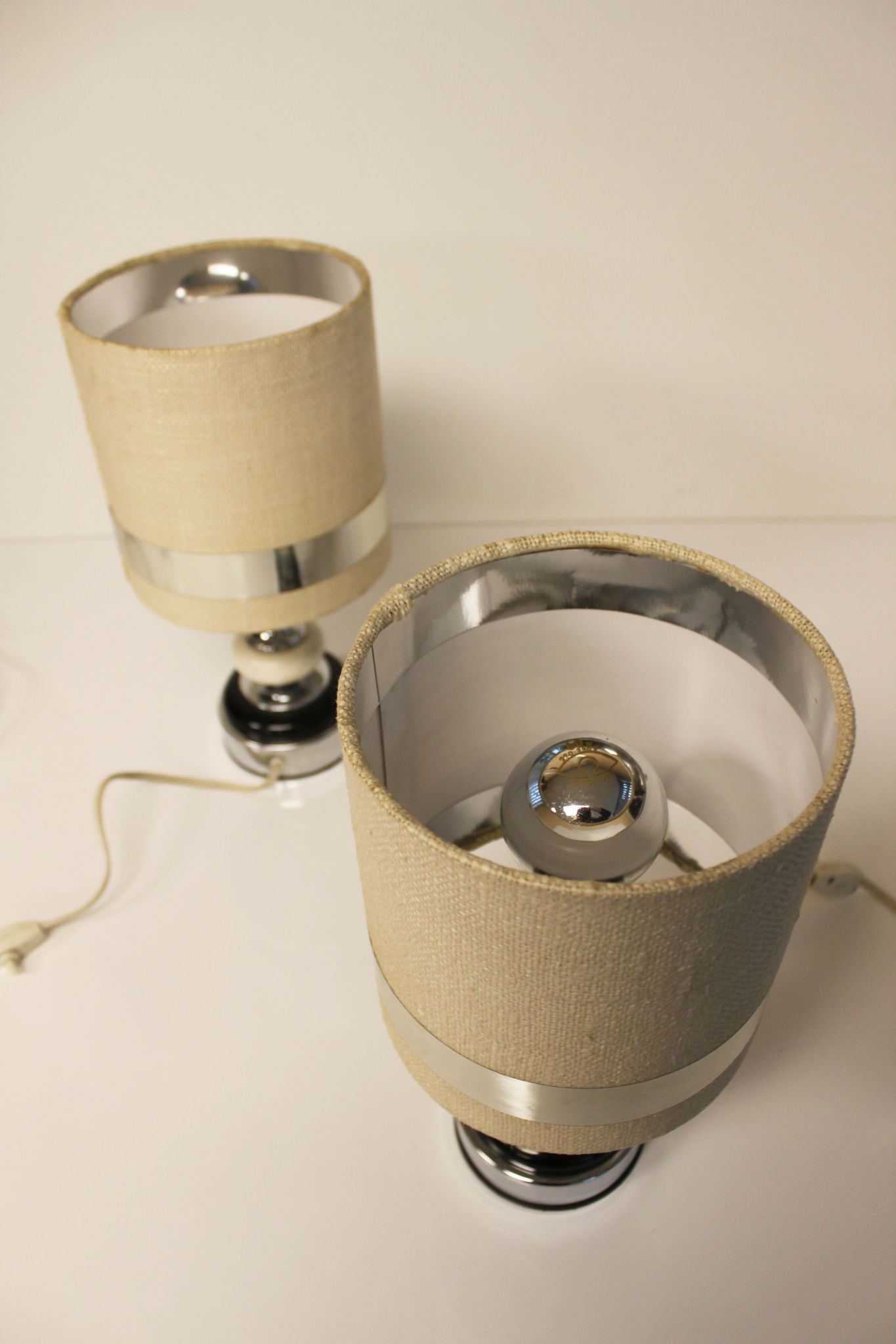 Paire de lampes de marque Delmas