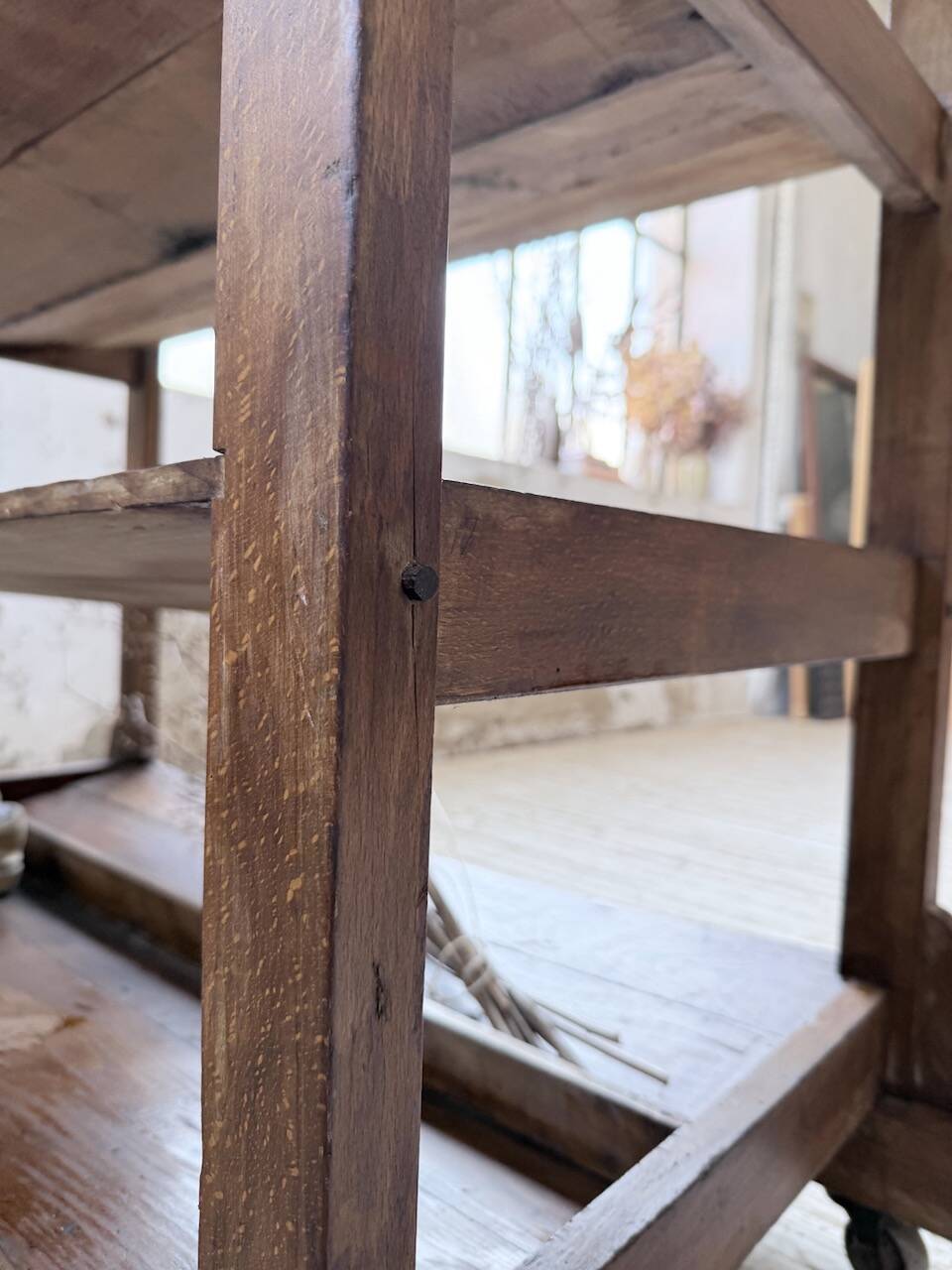 Old bakery shelf from the 1950s.