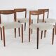 Set of 4 JCA Jensen chairs ‘Hornum’ design danois