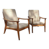 Pair of Scandinavian armchairs