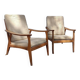 Pair of Scandinavian armchairs