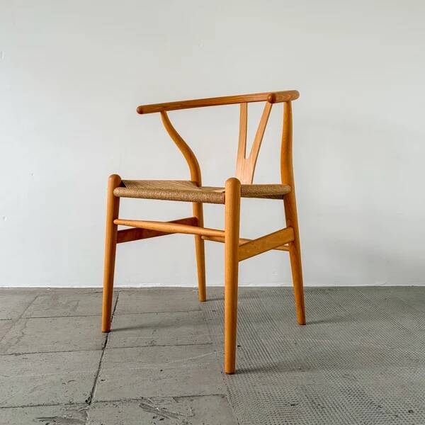 CH24 Wishbone chairs by Hans Wegner for Carl Hansen - set of 4