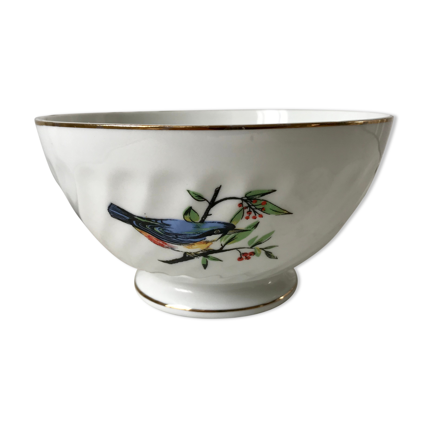 Bol vintage oiseaux années 50