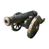 Cast iron barrel on wheels