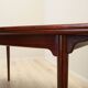 Rosewood table, Danish design, 1970s, manufacturer: Omann Jun, designer: Gu