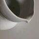 XXL white porcelain pitcher vase 19th century