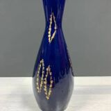 Vase porcelaine bleue Echt cobalt