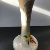 Ancient Ceramic Vase Imitation Wood