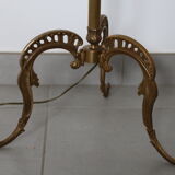 Brass floor lamp circa 1950