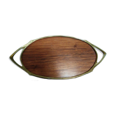 Plateau - Bronze and Mahogany - Maurice Dufrêne - c. 1900.