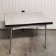 Rectangular extendable table – simple lines and light finish