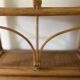Étagère "Arche" en Rotin & Cannage – Vintage 1970