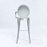 Philipe Starck Kong one arm aluminium barstool,1980s