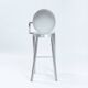 Philipe Starck Kong one arm aluminium barstool,1980s