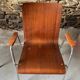 Ensemble de 6 fauteuils - Bois & métal -
