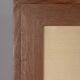 Meuble en bois à deux portes des années 1960, recouvert de tissu, de style italien.