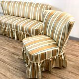 Set sofa and armchairs toad