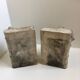 Pair of plaster bookends Gargoyles M. Brown Orléans