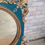 Louis XV style gilded carved wooden mirror h74x64