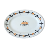 Plat de service art-déco de Badonviller