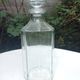 Carafe octogonale en verre